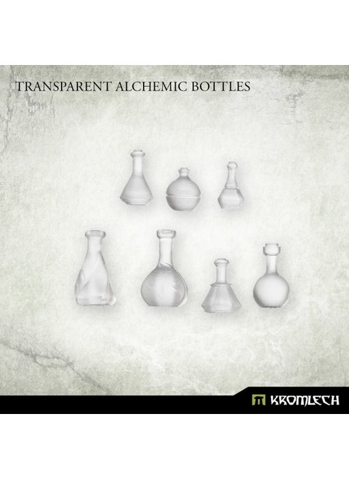 Transparent Alchemic Bottles (14)