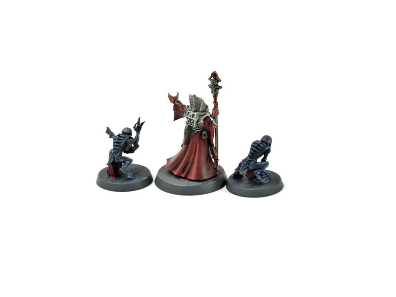 Games Workshop GENESTEALER CULTS Magus with Familiars #1 WELL PAINTED 40K broodcoven