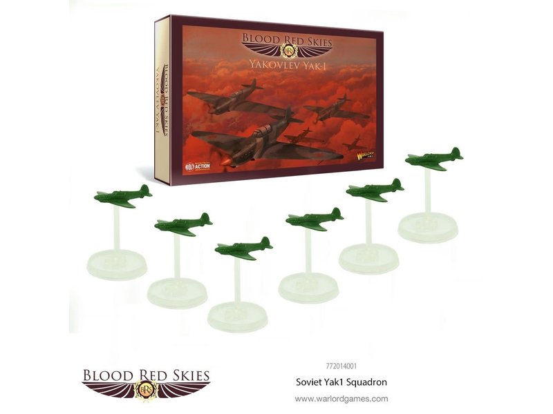 Warlord Games Blood Red Skies Soviet Yak1 Squadron