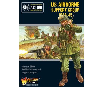 Bolt Action Us Airborne Support Group (1944-45) (Hq, Mortar & Mmg)