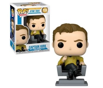Pop! Tv Star Trek - Captain Kirk In Chair