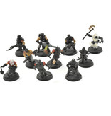 Games Workshop CHAOS SPACE MARINES 10 Cultists #3 Warhammer 40K 1 arm missing