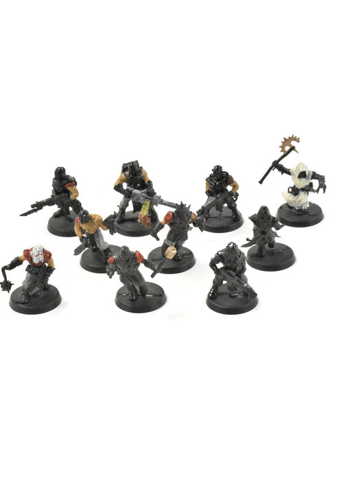 CHAOS SPACE MARINES 10 Cultists #3 Warhammer 40K 1 arm missing