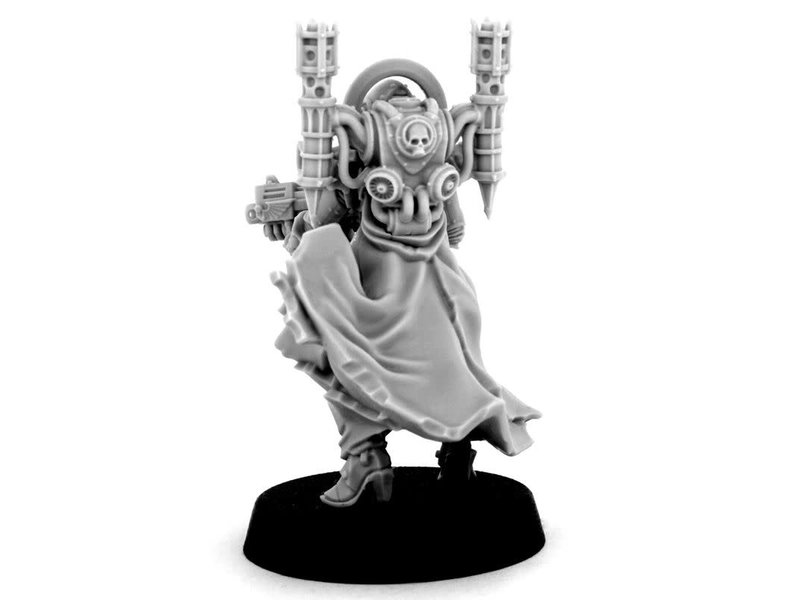 Grim Skull Emperor Sister With Storm Boltgun