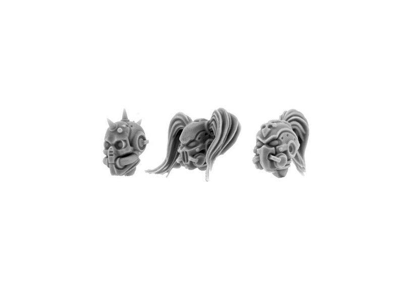 Grim Skull Imperial Assassin Heads Set (3U)