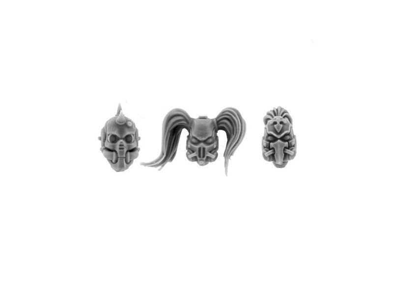 Grim Skull Imperial Assassin Heads Set (3U)