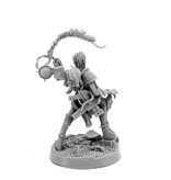 Grim Skull Sister Sororita With Battle Fire Whip