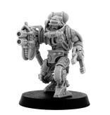 Grim Skull Mechanic Adept Battle Servitor With Heavy Melting Gun (HM)