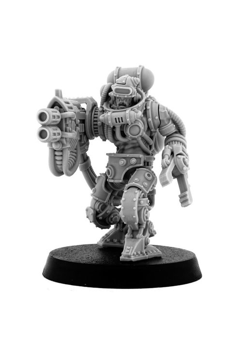 Mechanic Adept Battle Servitor With Heavy Melting Gun (HM)