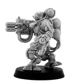 Grim Skull Mechanic Adept Battle Servitor With Heavy Melting Gun (HM)