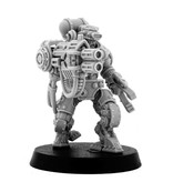 Grim Skull Mechanic Adept Battle Servitor With Heavy Melting Gun (HM)