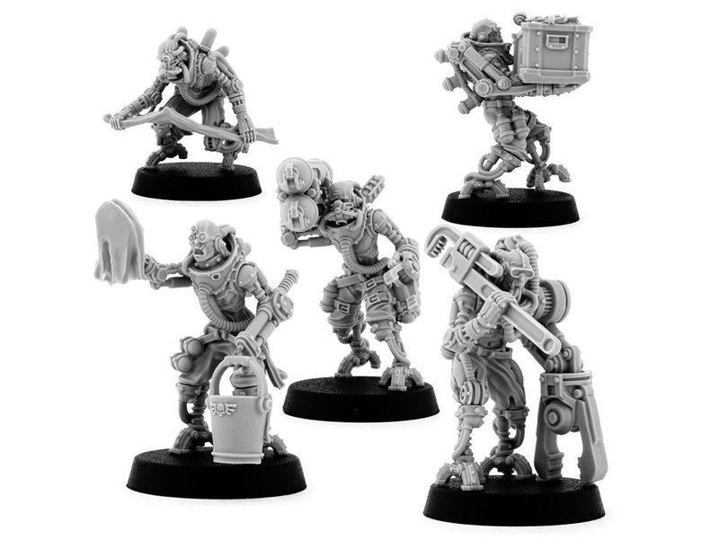 Grim Skull Mechanic Maintenance Servitors (5U)