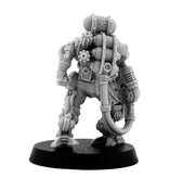Grim Skull Mechanic Adept Battle Servitor With Heavy Melting Gun (LM)