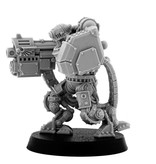 Grim Skull Mechanic Adept Battle Servitor With Heavy Boltgun (HM)