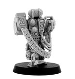 Grim Skull Mechanic Adept Battle Servitor With Heavy Boltgun (HM)