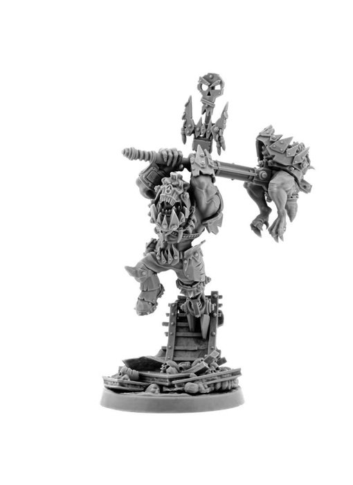 Ork Boss With Squeeghammer