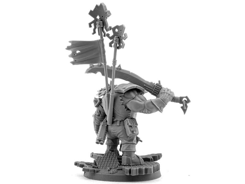 Grim Skull Ork Boss-Kaptin Dropklaw