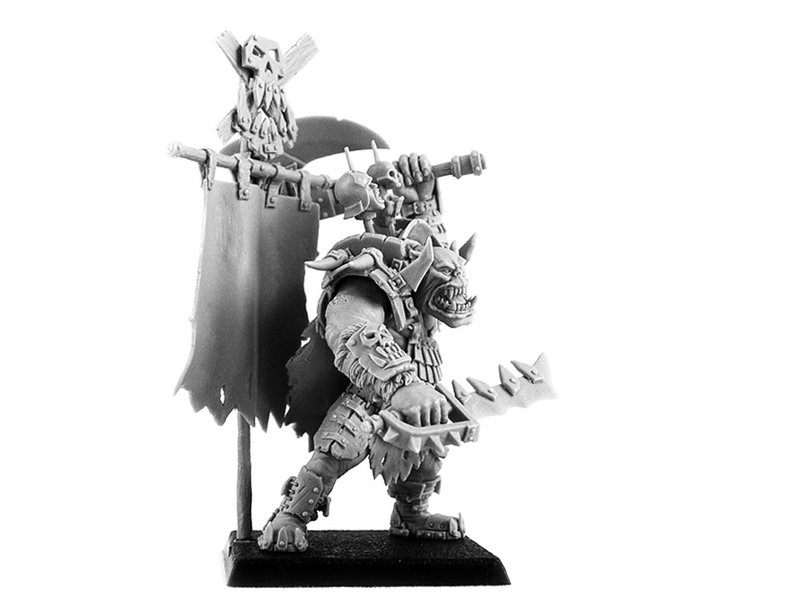 Grim Skull Ork Boss Of War