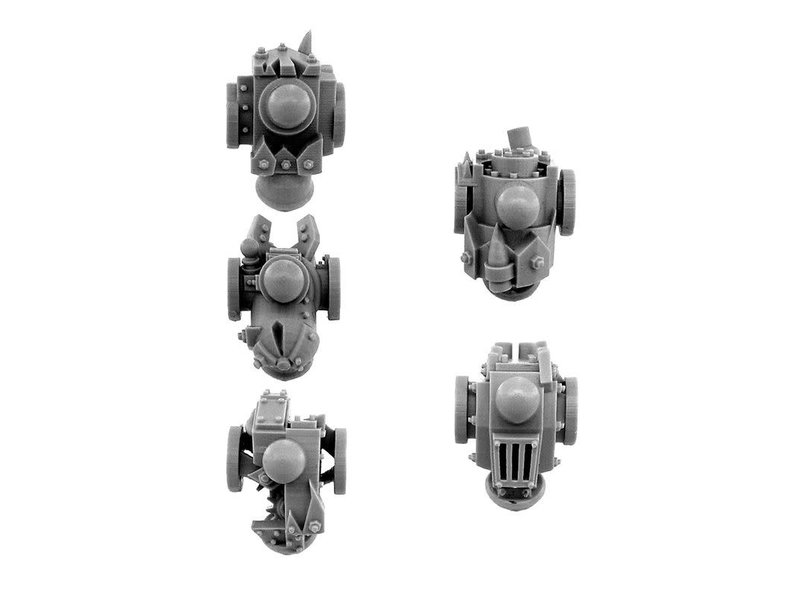 Grim Skull Ork Cyborg Conversion Bits Bionic Bodies K/704 (5U)