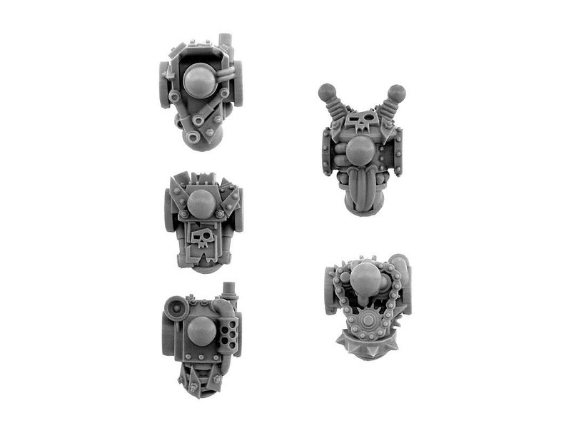 Grim Skull Ork Cyborg Conversion Bits Bionic Bodies K/705 (5U)