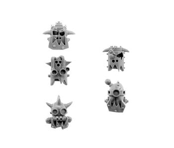 Ork Cyborg Conversion Bits Bionic Heads H-804 (5U)