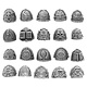 Chaos Egypt Sons Shoulder Pads (20U)