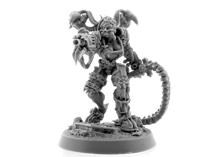 Grim Skull Chaos Possessed Cultist With Whip