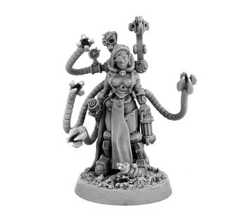 Mechanic Adept Female Tech Priest With Tentacles