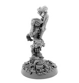 Grim Skull Mechanic Adept Female Tech Priest With Servo-Arm Mk-V