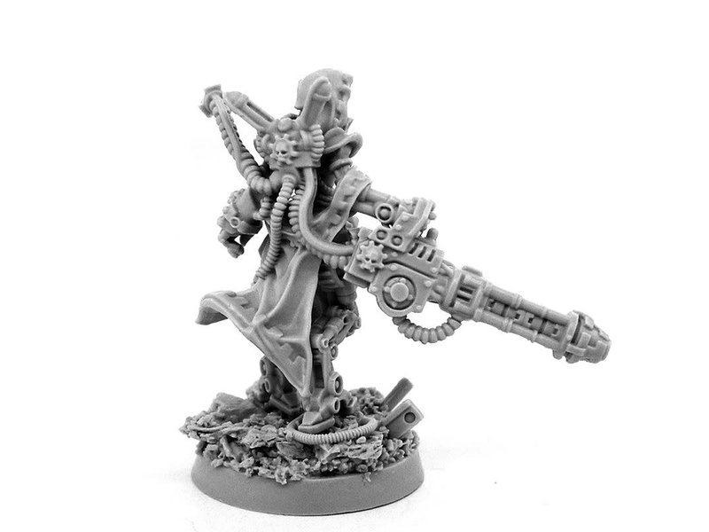 Grim Skull Mechanic Adept Sealed Eradicator With Gravi-Cannon