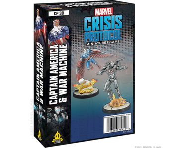 Marvel Crisis Protocol - Captain America and War Machine Character Pack