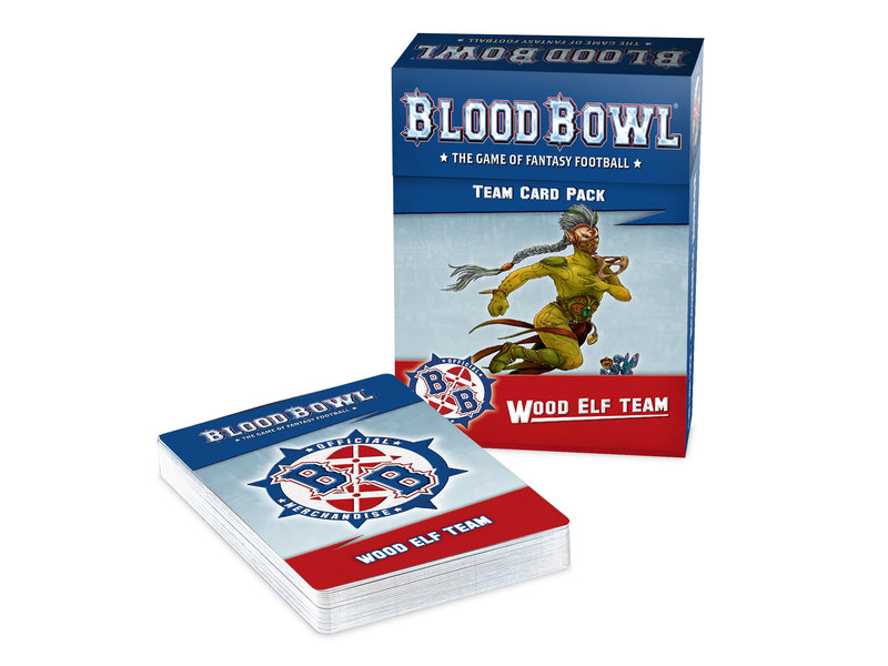 Games Workshop Blood Bowl - Wood Elves Card Pack