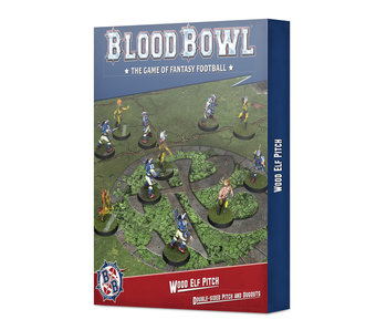 Blood Bowl - Wood Elf Pitch & Dugouts
