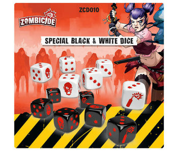 Zombicide - Special Black & White Dice