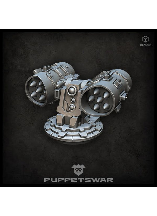 Puppetswar Missile Launcher Turret MKIV (X019)