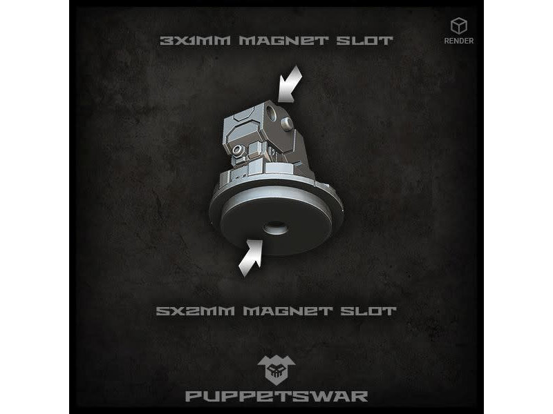 Puppetswar Puppetswar Missile Launcher Turret MKIV (X019)