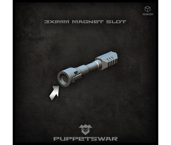 Puppetswar Automatic Cannon Tip (S135 v5)