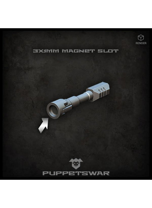 Puppetswar Automatic Cannon Tip (S135 v5)