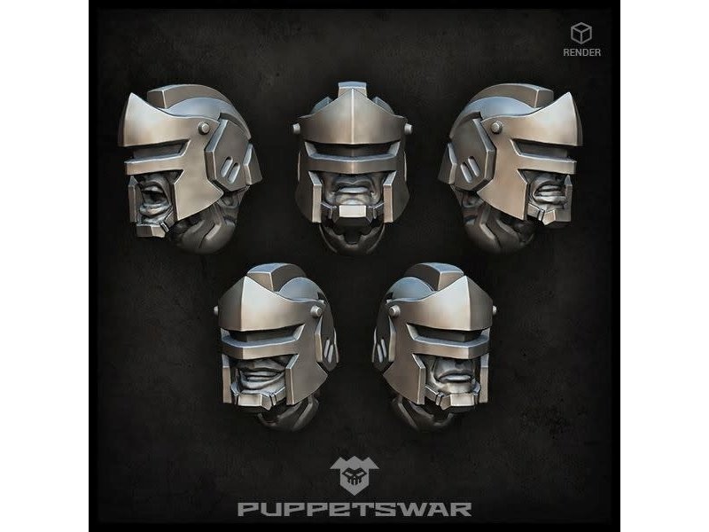 Puppetswar Puppetswar Chevaliers Heads (S152)