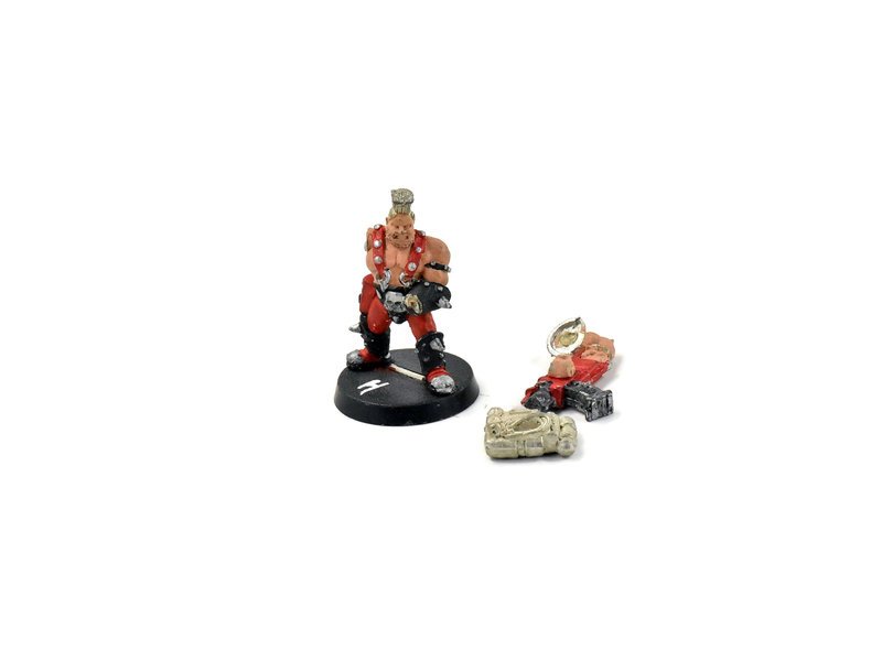 Games Workshop NECROMUNDA Goliath With Heavy Bolter #4 METAL Warhammer 40K