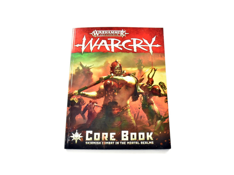 Games Workshop WARCRY Core Book Used Bad Condition