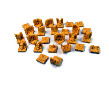 DWARFEN FORGE Cavern Scenery Lot Yellow