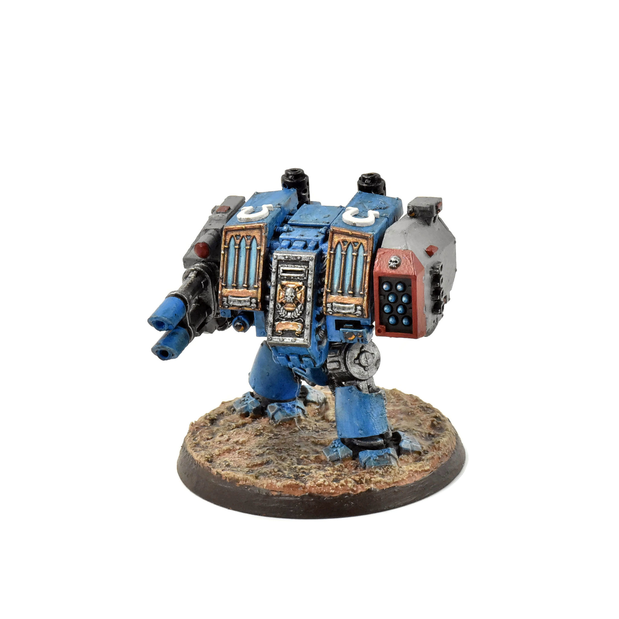 SPACE MARINES Venerable Dreadnought #3 WELL PAINTED Warhammer 40K