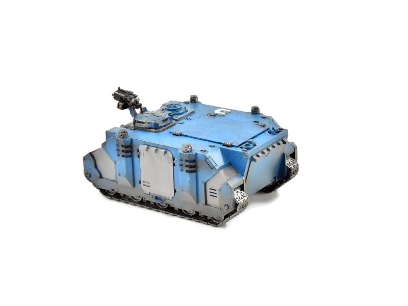 Games Workshop SPACE MARINES Rhino #2 ultramarines WELL PAINTED Warhammer 40K