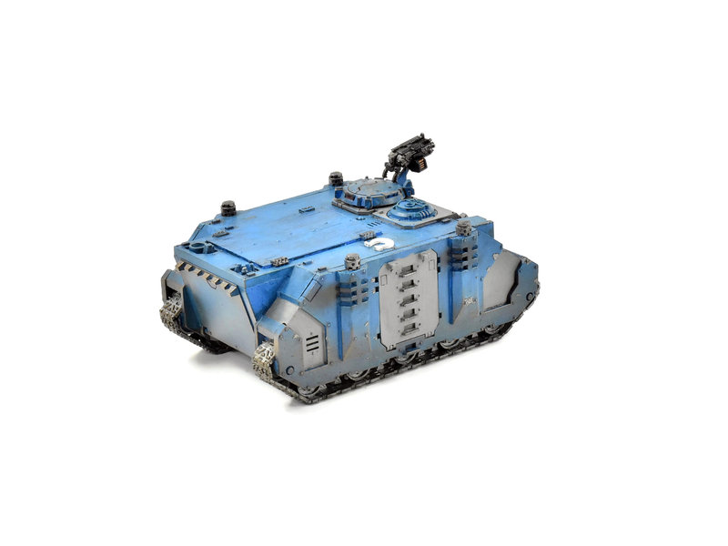 Games Workshop SPACE MARINES Rhino #2 ultramarines WELL PAINTED Warhammer 40K