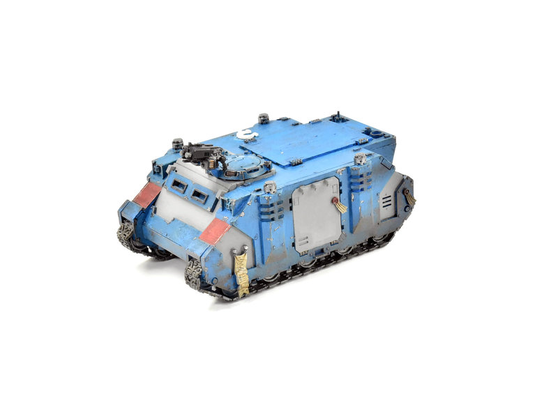 Games Workshop SPACE MARINES Rhino #1 ultramarines WELL PAINTED Warhammer 40K