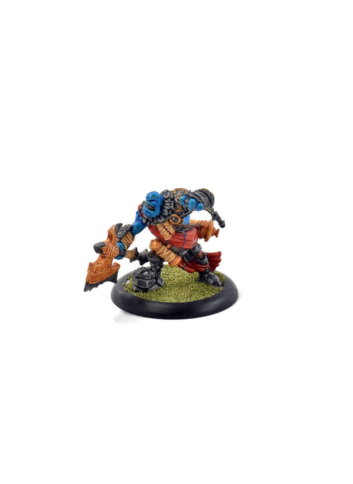 HORDES Madrak Ironhide, Thornwood Chieftain #1 Trollblood WELL PAINTED