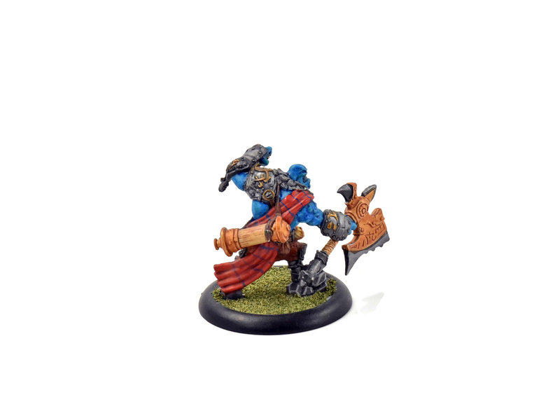 HORDES Madrak Ironhide, Thornwood Chieftain #1 Trollblood WELL PAINTED