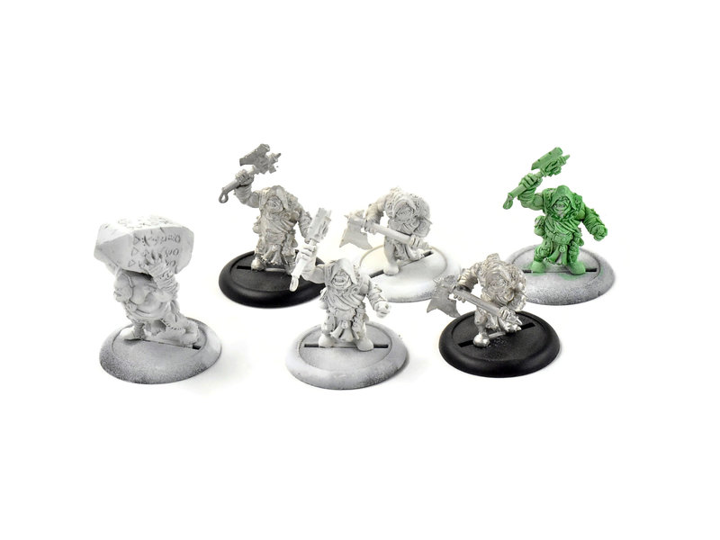 HORDES Krielstone Bearer & Stone Scribes #1 METAL Trollblood