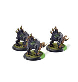 Privateer Press WARMACHINE 2 Ripper Bonejaw + Defiler #1 Cryx WELL PAINTED